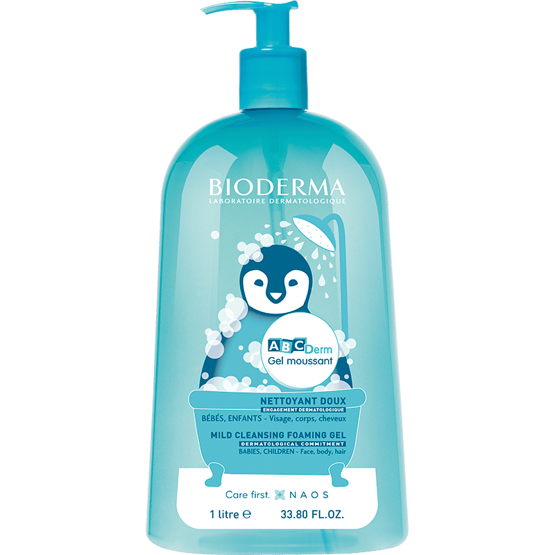Bioderma ABCDerm Gel Cleanser 1 litre