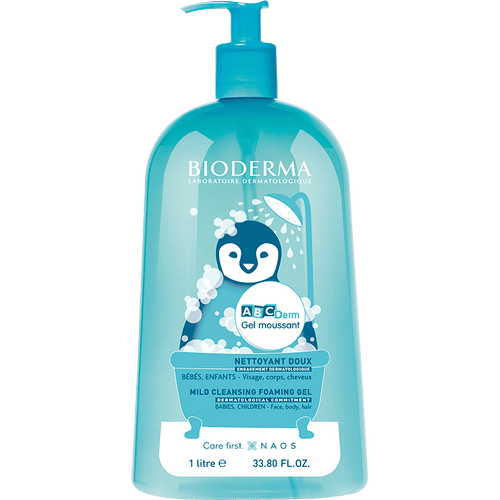 Bioderma ABCDerm Gel Cleanser 1 litre